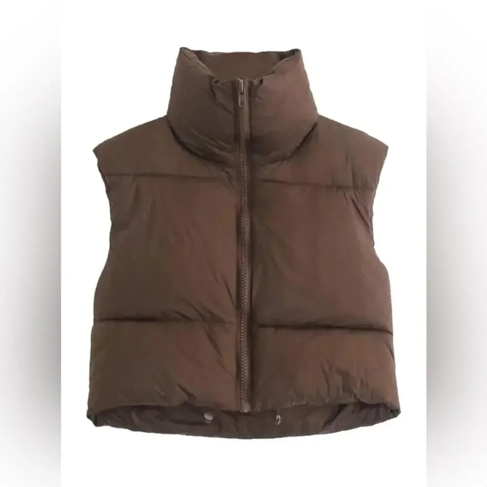 5/$25 Sale Arshiner brown girls puffer vest 11/12 year old